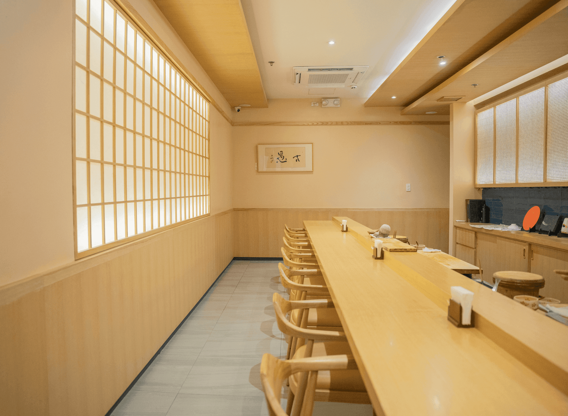 Sushi counter